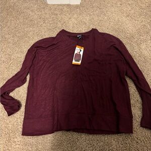 Buffalo David Bitton Deep Burgundy Hoodie